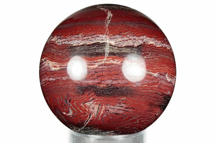 Polished Snakeskin Jasper Sphere - Western Australia #327399
